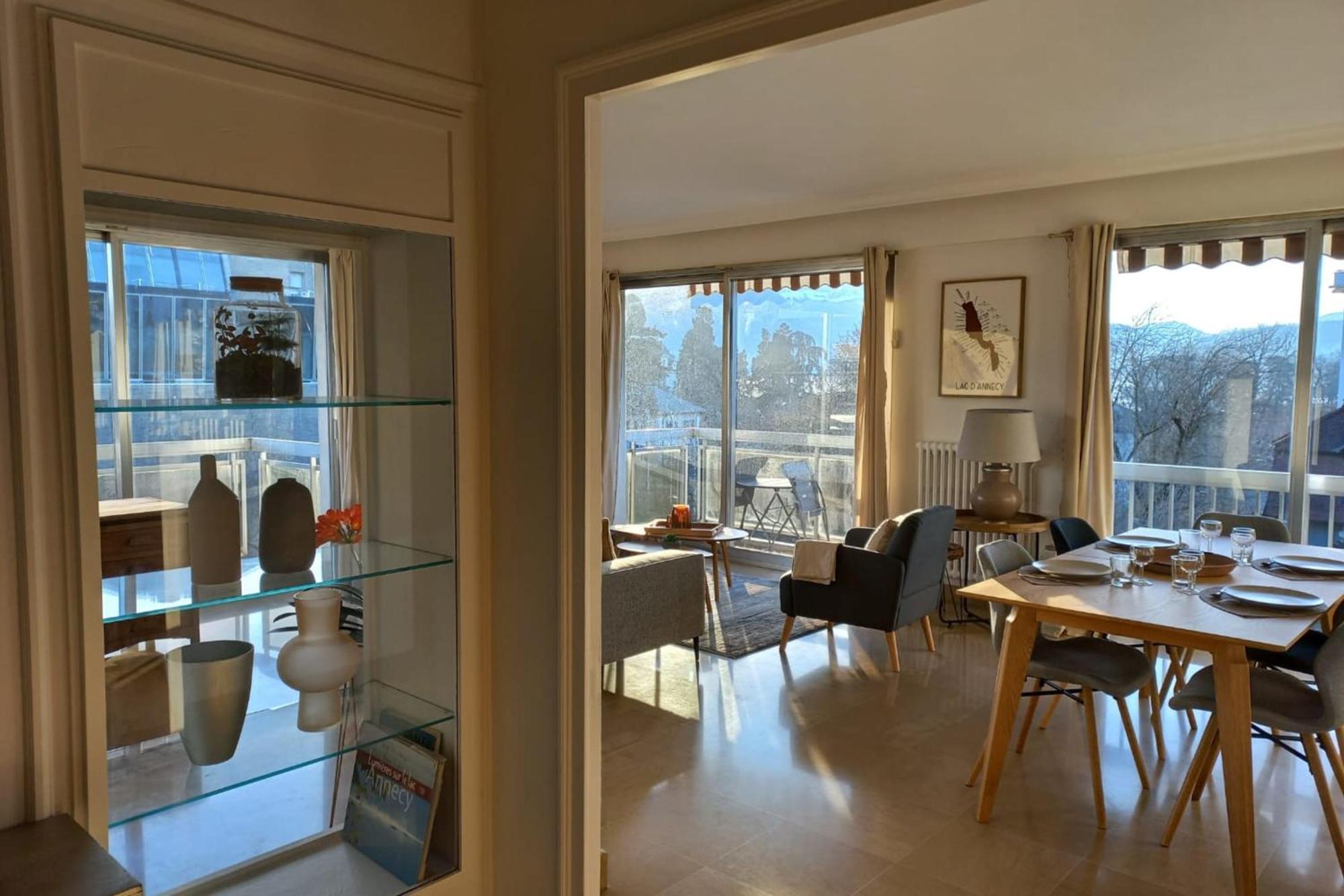 Tournette-Comfortable And Quiet Luxury Apartment Annecy Eksteriør bilde